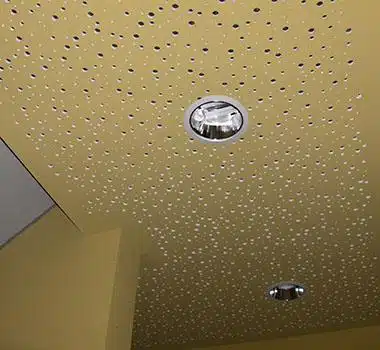 Metal-stud plafonds — projectarchief
